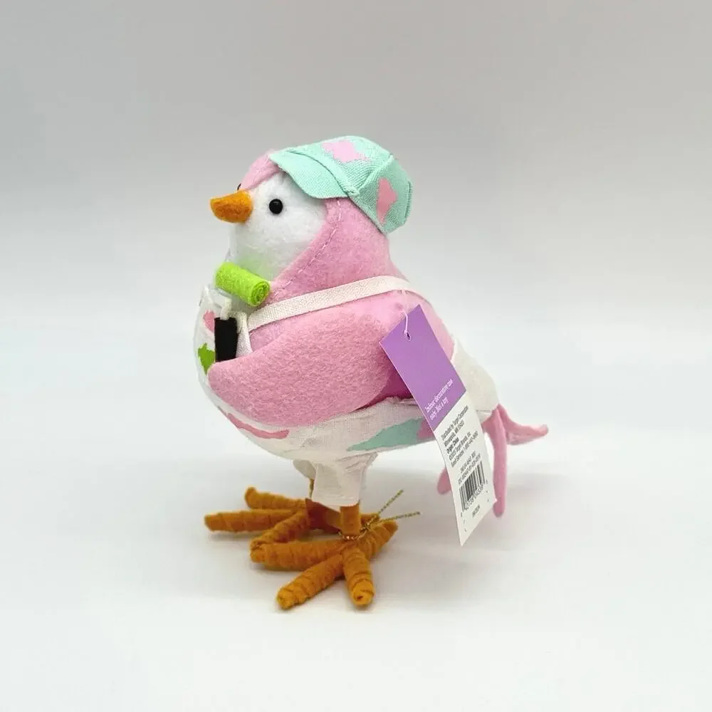 Target Featherly Friends Easter 2025 Pink Bird SCRIBBLE Painter Artist NEW